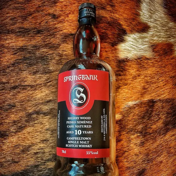 Springbank 10 year old sherry wood PX