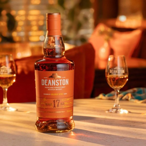 Zon in een Highland glas