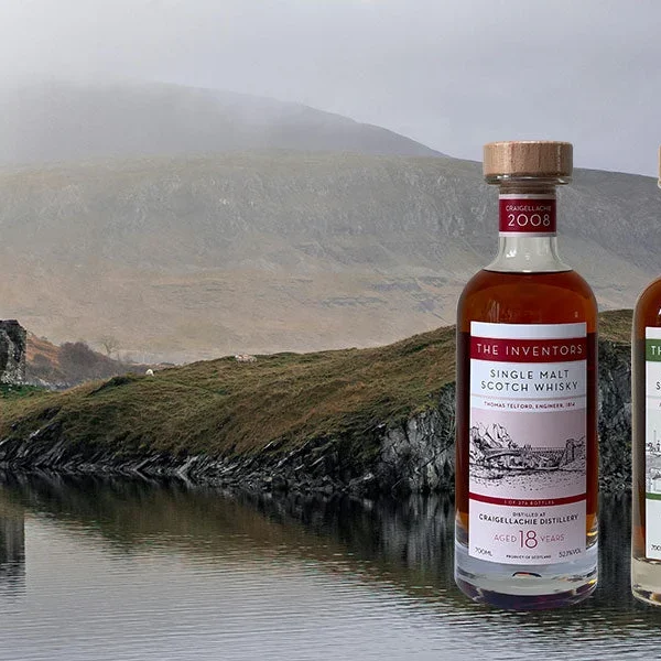 4 Schotse uitvinders. 4 single cask whiskies